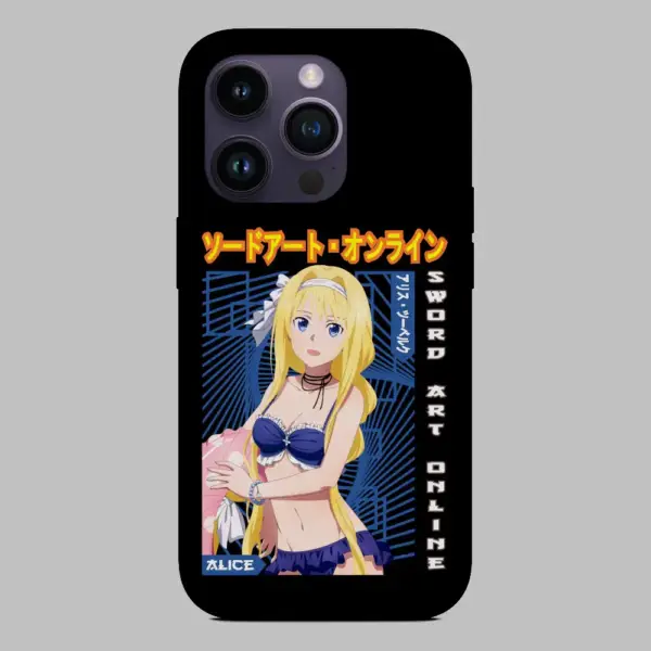 Alice Zuberg iPhone 14 Silicone Phone Case