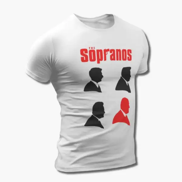 The Sopranos T-Shirt, The Sopranos White Tee Shirt