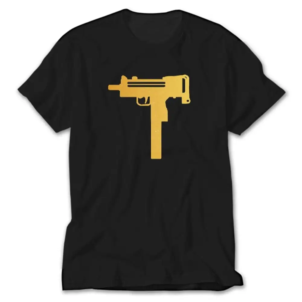 Uzi Gold Gun T-Shirt