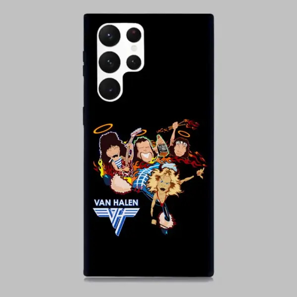 Van Halen Artwork Samsung Galaxy S22 Silicon Phone Case
