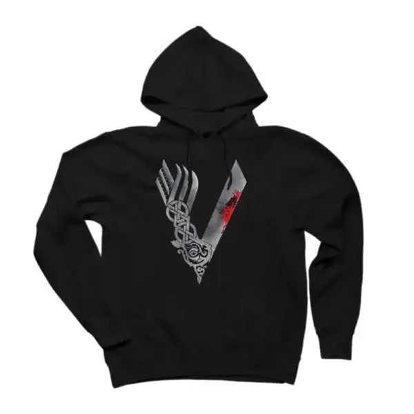 Vikings Blood Logo Hoodie, Vikings Blood Logo Hooded Sweatshirt