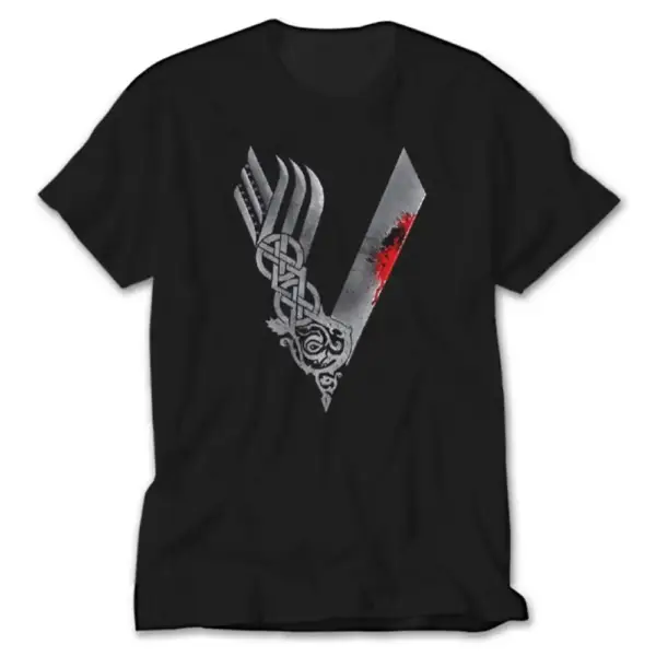 Vikings Bloody Logo T-Shirt