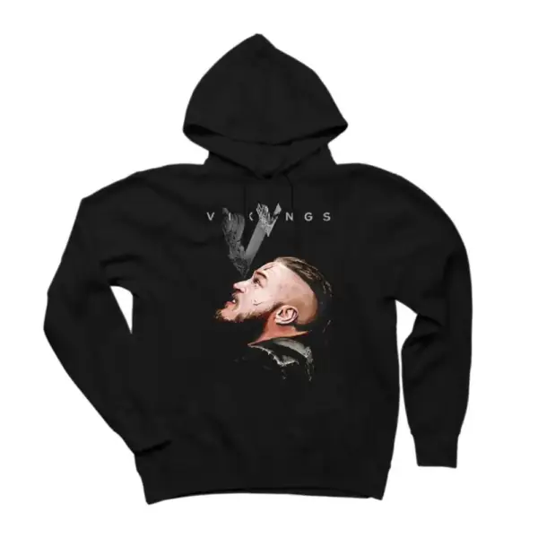 Vikings Ragnar Hoodie, Vikings Ragnar Hooded Sweatshirt