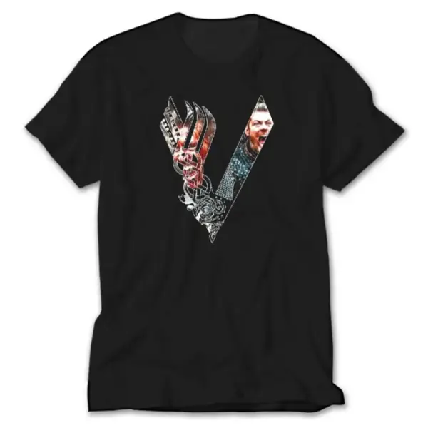 Vikings T-Shirt, Vikings Ivar Logo Tee Shirt