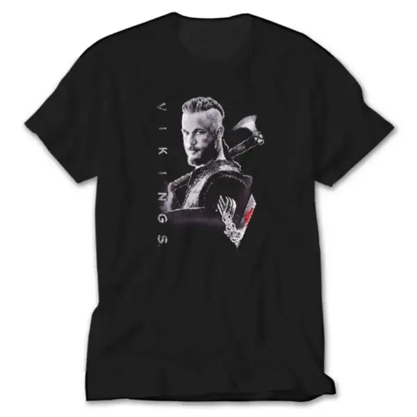 Vikings T-Shirt, Vikings Ragnar Tee Shirt