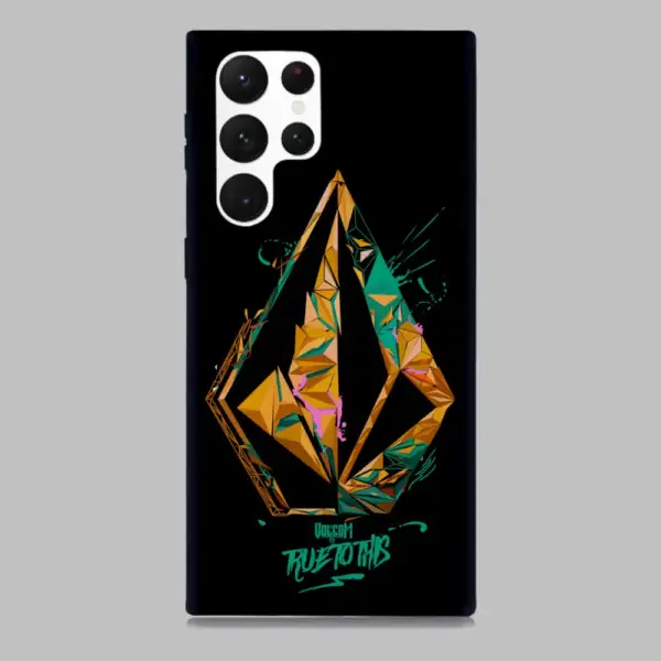 Volcom True to This Logo Samsung Galaxy S22 Silicon Phone Case