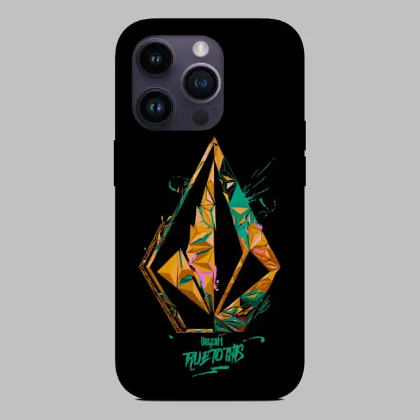 Volcom True to This Logo iPhone 14 Silicon Phone Case