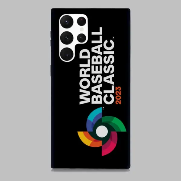 World Baseball Classic 2023 Logo Samsung Galaxy S22 Silicon Phone Case
