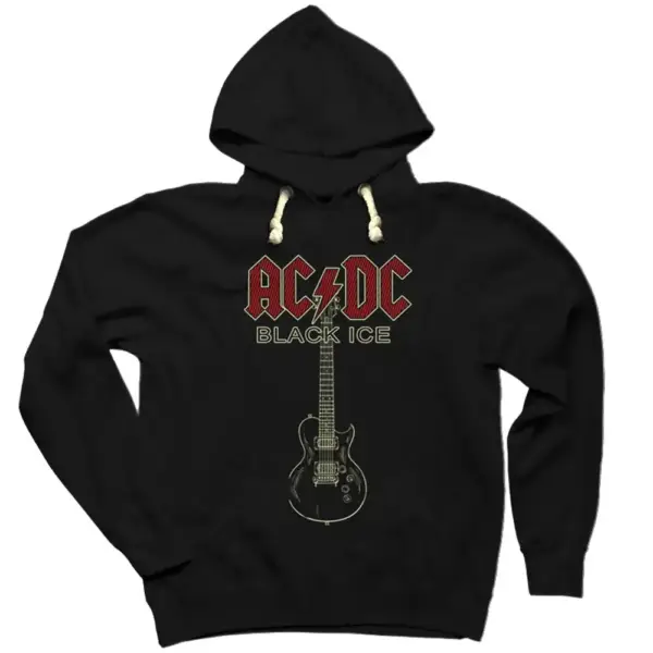AC DC Hoodie Back Ice Guitar Hoodie