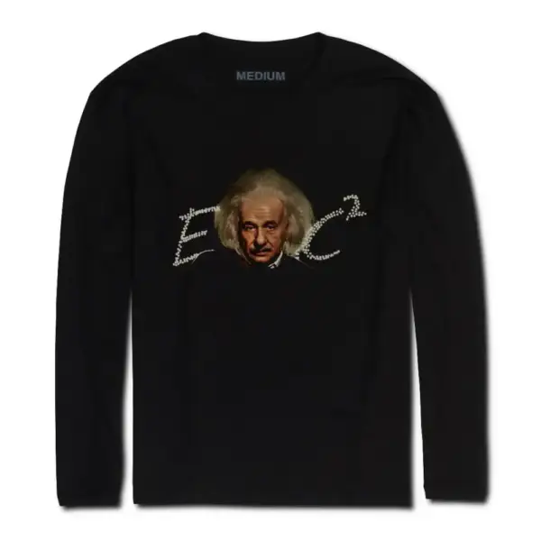 Albert Einstein Long Sleeve TShirt