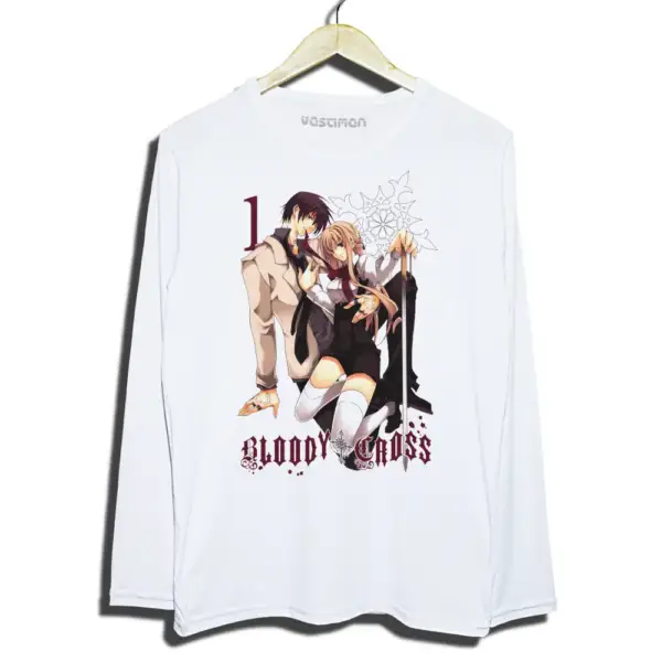Bloody Cross Long Sleeve T Shirt