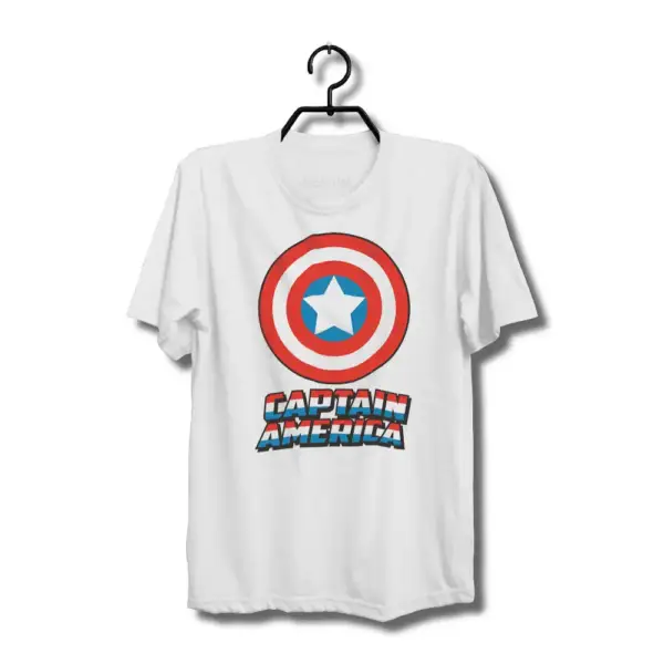 Captain America TShirt, Marvel TShirt