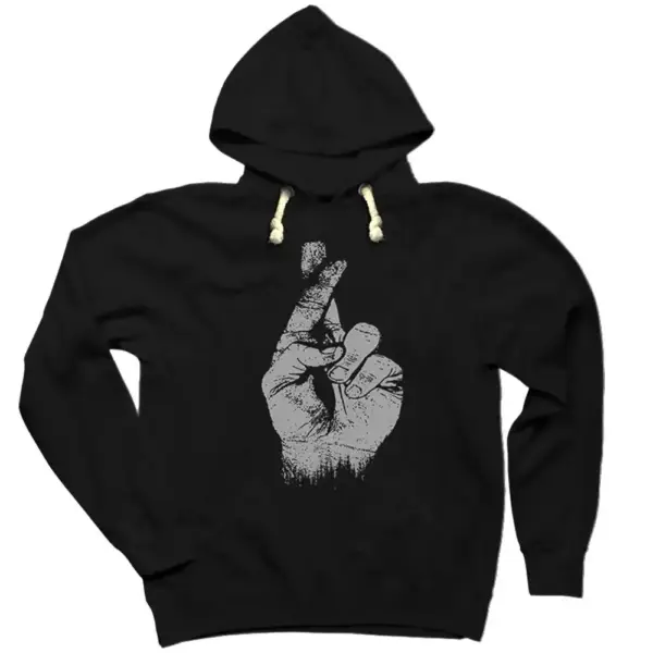 Cross Finger Hoodie Cross Finger Sweatshirt