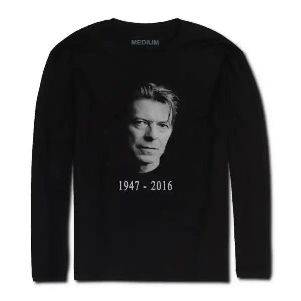 David Bowie Long Sleeve T Shirt