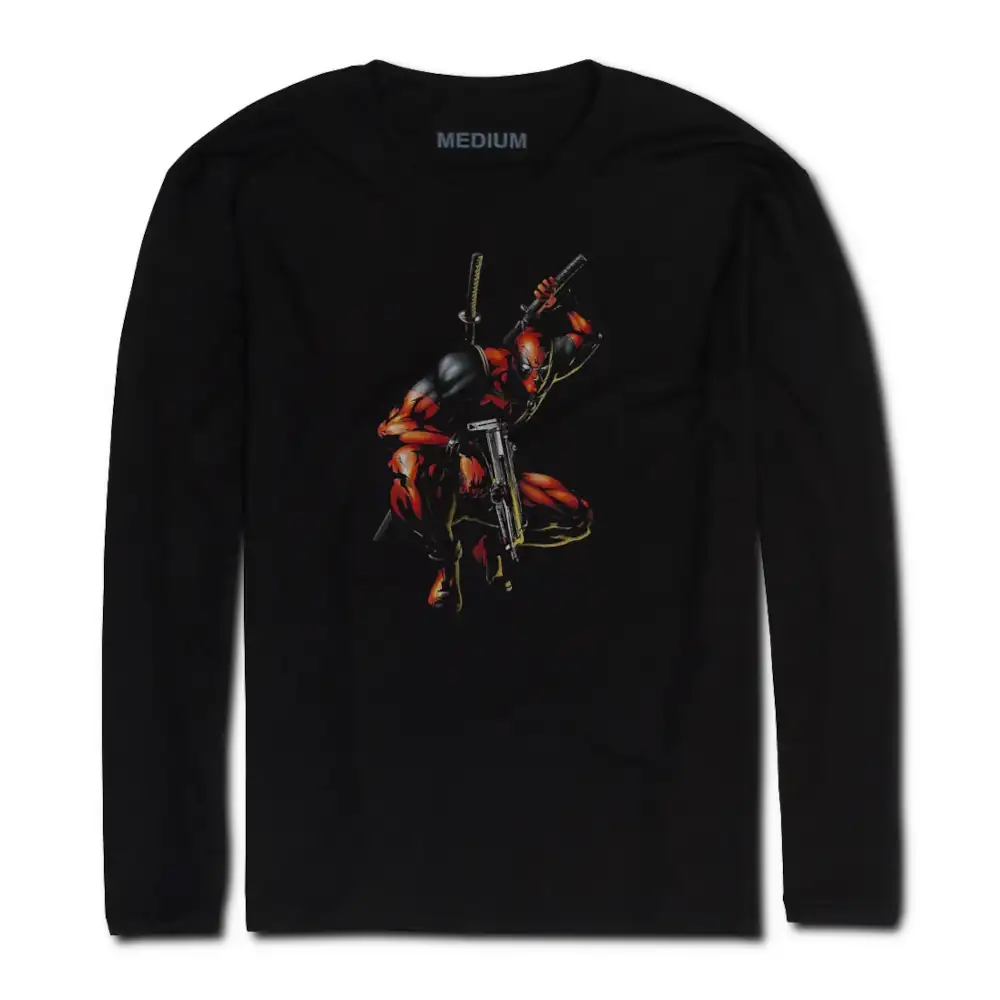Deadpool Long Sleeve T Shirt