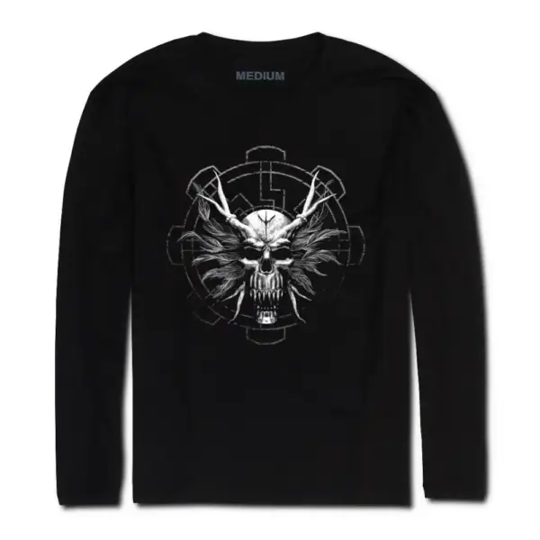 Deerskull Long Sleeve T Shirt