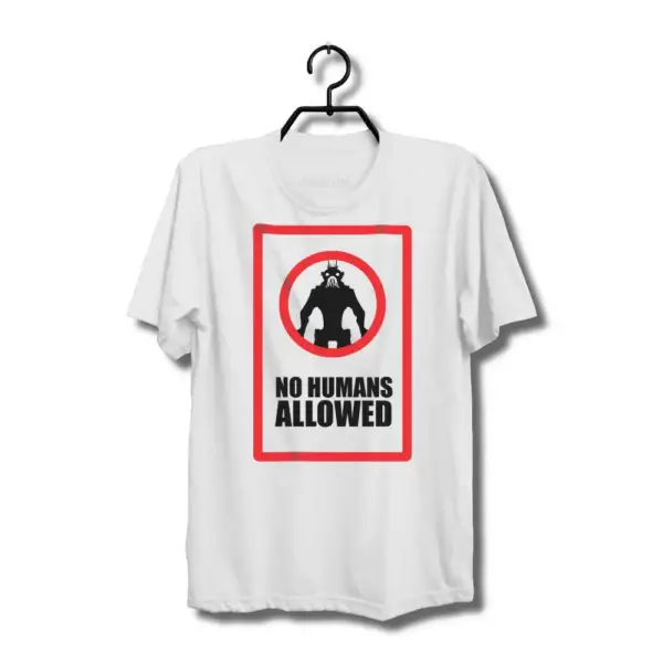 District 9 T Shirt No Humans Allowed TShirt