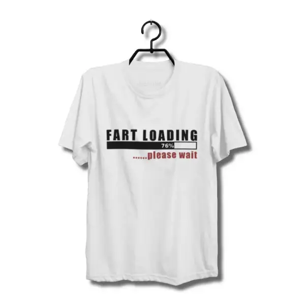Fart Loading T-Shirt Please Wait TShirt