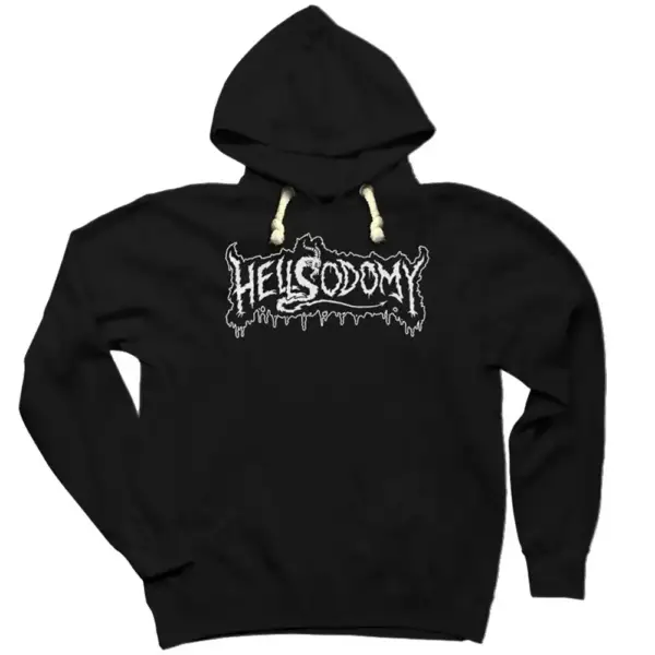 Hellsodomy Hoodie Hellsodomy Logo Sweatshirt Metal Merch