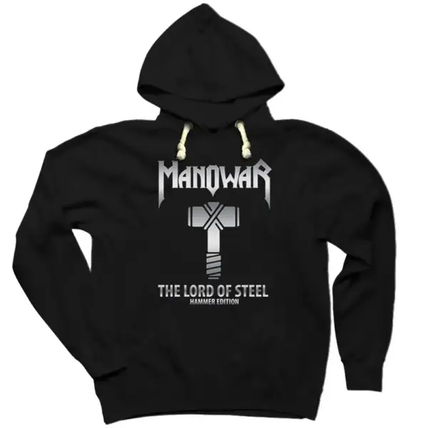 Manowar Hoodie The Lord of Steel Hooded Sweatshirt