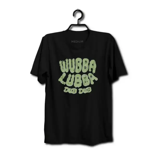 Rick and Morty T Shirt Wubba Lubba Dub Dub TShirt