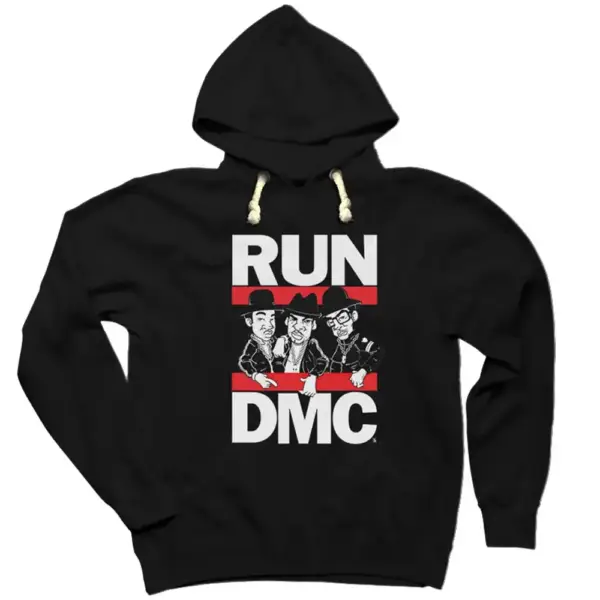 Run Dmc Hoodie Band Members Hooded Sweatshirt
