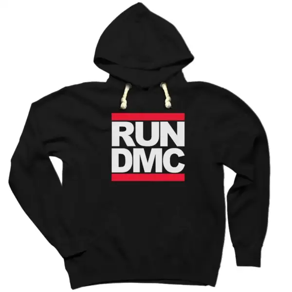 Run Dmc Hoodie Run Dmc Classic Logo Hooded Sweatshirt