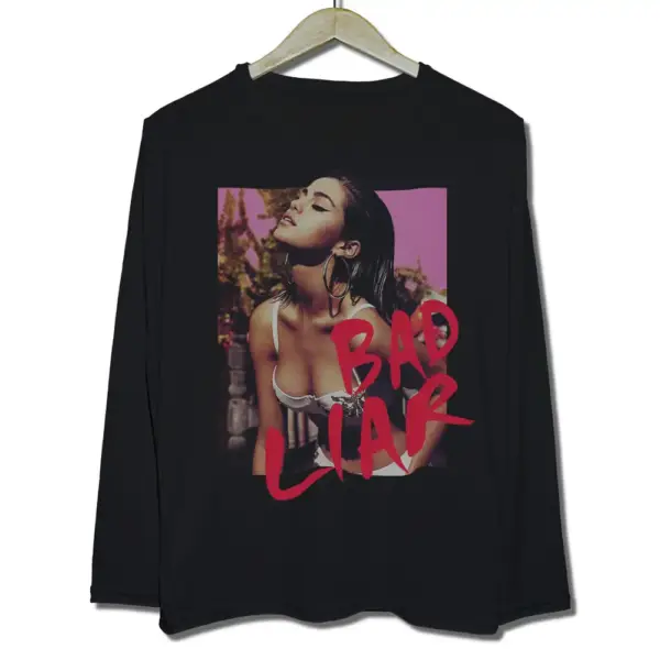 Selena Gomez Long Sleeve T Shirt, Bad Liar T Shirt