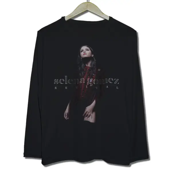 Selena Gomez Long Sleeve T Shirt, Revival T Shirt