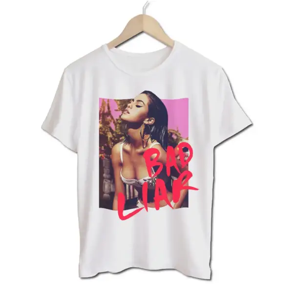 Selena Gomez T Shirt, Bad Liar Cover TShirt